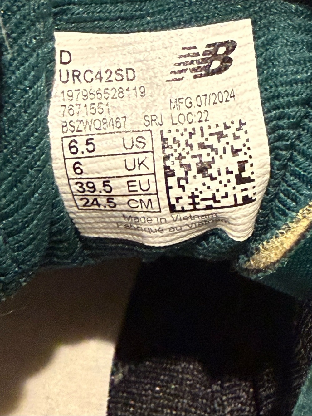 New Balance RC42 Suede Sneakers - Picture 5 of 5